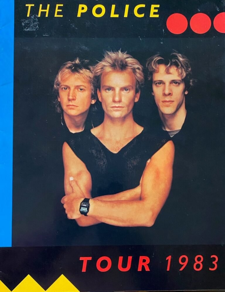 The Police – ‘Synchronicity Tour (1983)’ – Tour Program – 2 Loud 2 Old Music