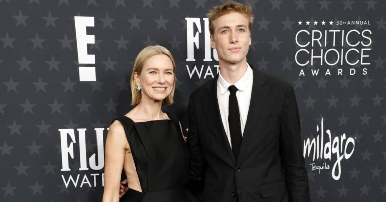 Critics Choice Awards 2025: Naomi Watts and Liev Schreiber welcome son Sasha Schreiber to red carpet