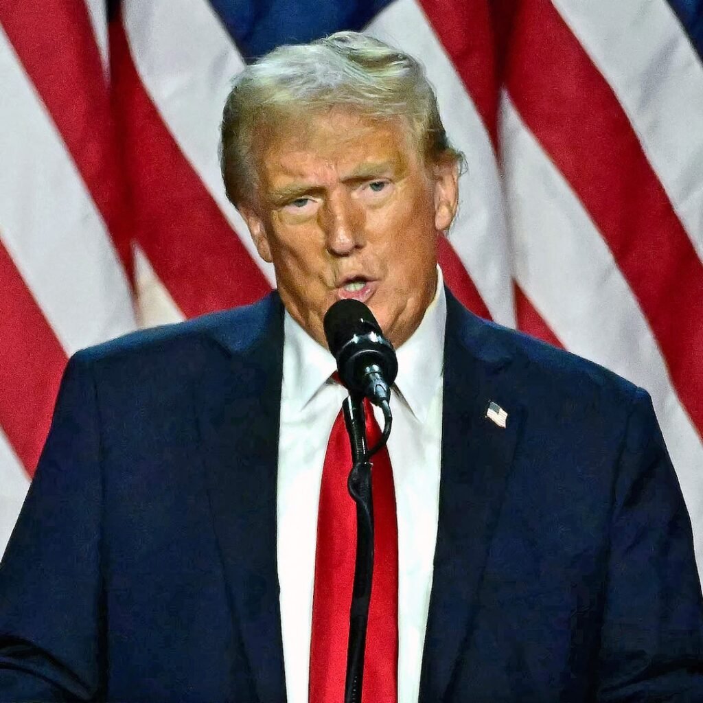 Donald Trump Hangs Mugshot Outside the Oval Office Donald Trump Hangs Mugshot Outside the Oval Office