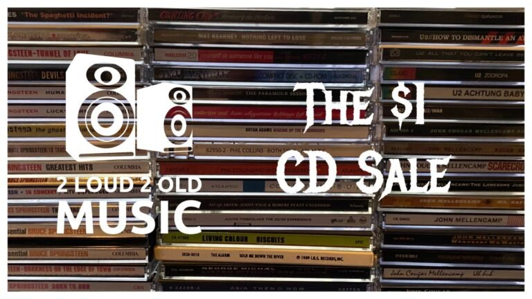 Ep. 44 – The  CD Sale (Springsteen, Mellencamp, U2, Hendrix, Collins & So Much More) – 2 Loud 2 Old Music
