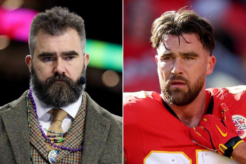 Jason Kelce Cries Talking Whether He Was Rooting for Travis at Super Bowl