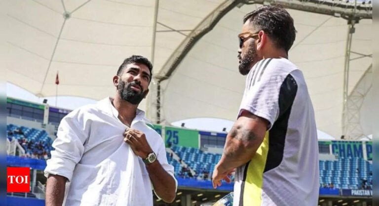 Jasprit Bumrah, Suryakumar Yadav and celebrities attend India vs Pakistan in Dubai – in photos | Cricket News Jasprit Bumrah, Suryakumar Yadav and celebrities attend India vs Pakistan in Dubai – in photos | Cricket News