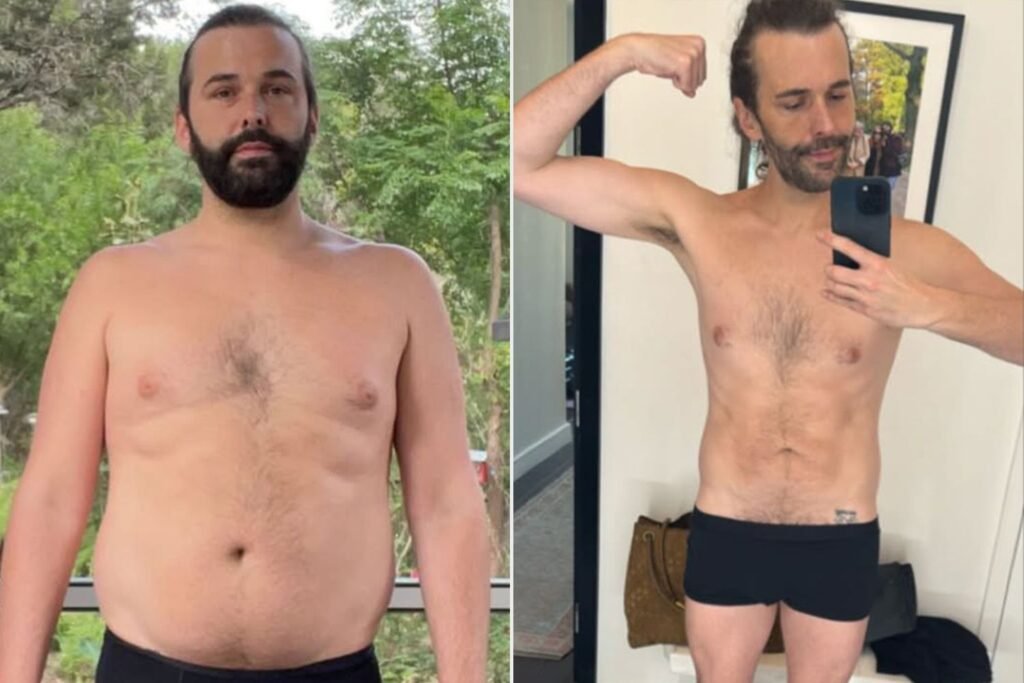 Jonathan Van Ness Shares Photos of Dramatic Weight Loss