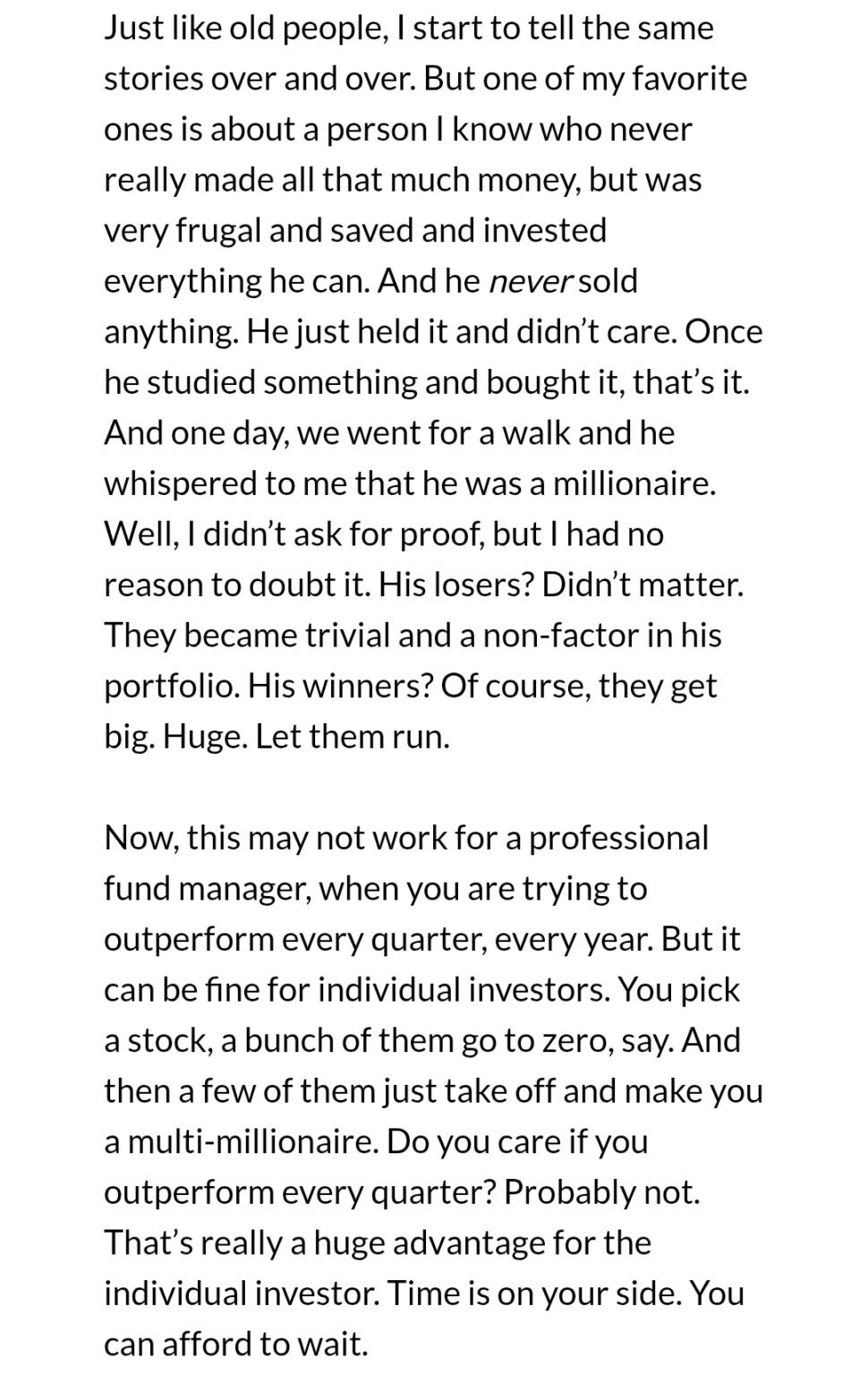 Let them run Let them run