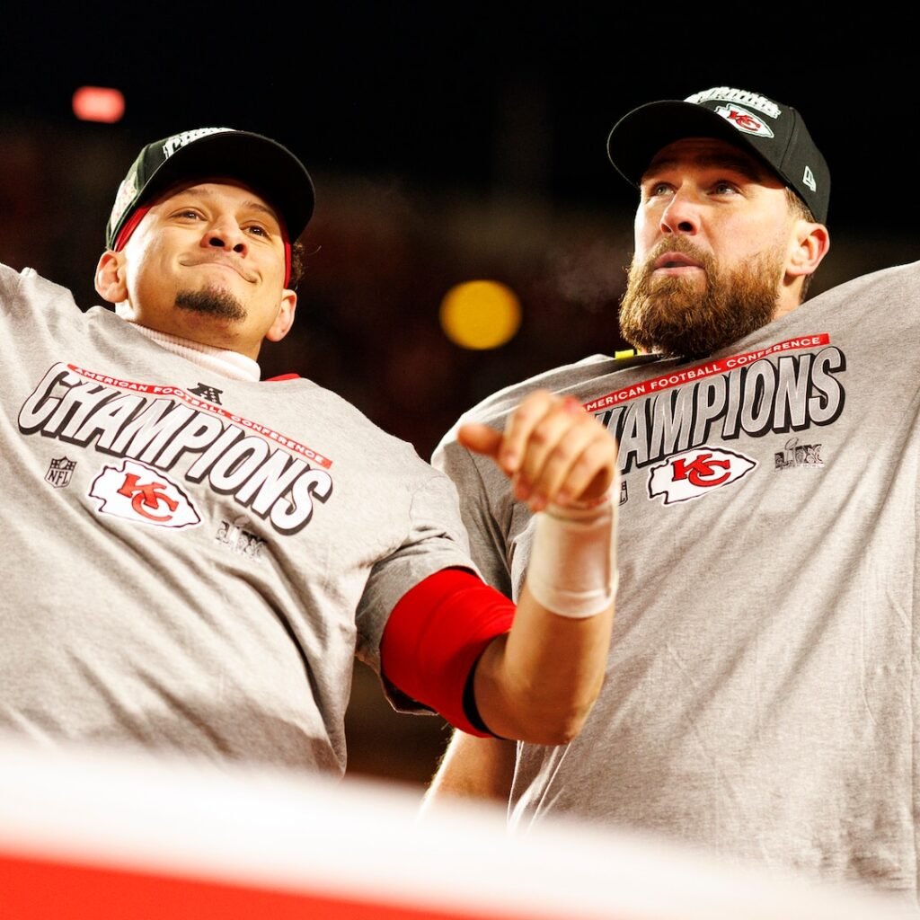 Patrick Mahomes Addresses Travis Kelce Retirement Rumors Patrick Mahomes Addresses Travis Kelce Retirement Rumors