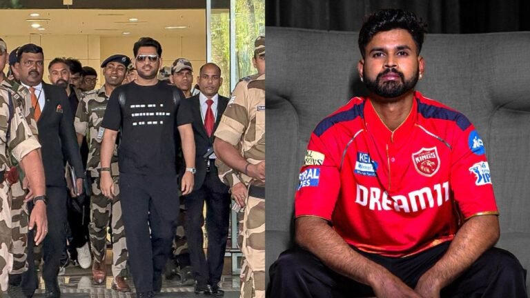 “Time Waste”- Punjab Kings take a brutal dig at MS Dhoni and CSK for Morse Code T-shirts “Time Waste”- Punjab Kings take a brutal dig at MS Dhoni and CSK for Morse Code T-shirts