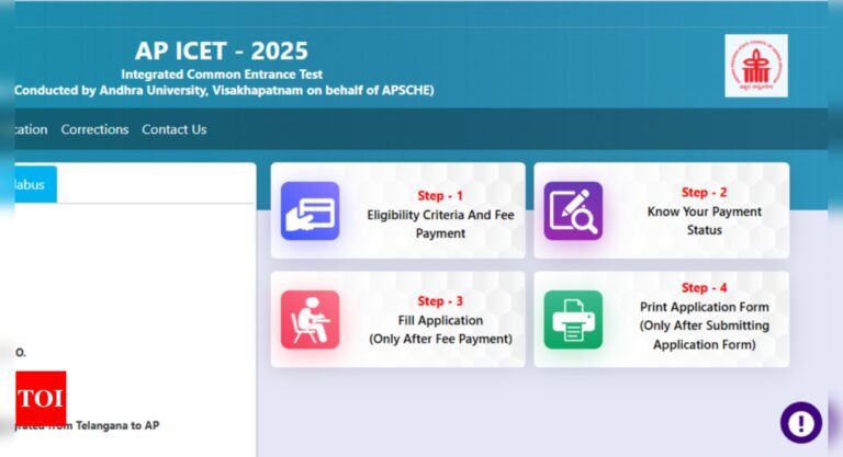 AP ICET 2025 registration begins at cets.apsche.ap.gov.in: Check important dates, direct link here |
