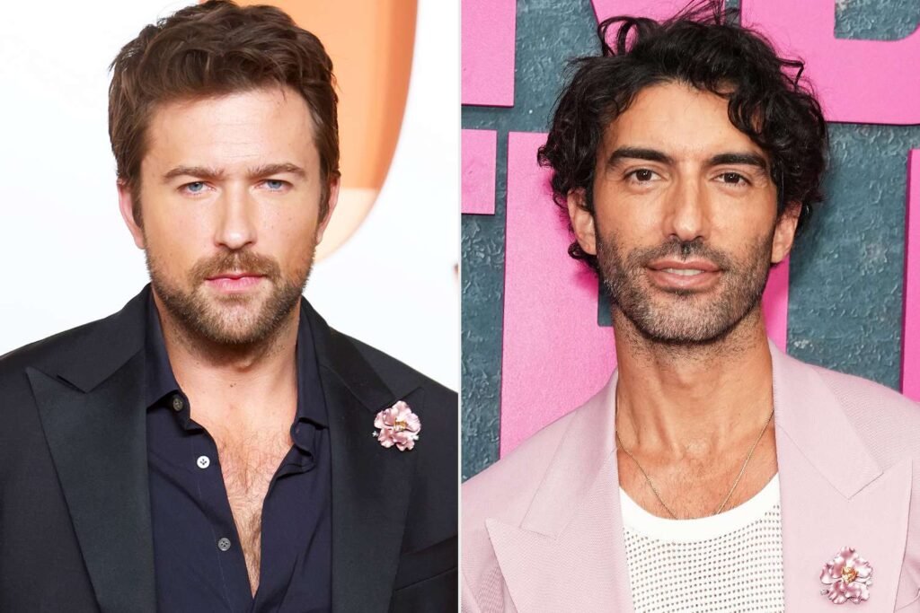 Brandon Sklenar Says Wearing Same Pin as Justin Baldoni Was Coincidence