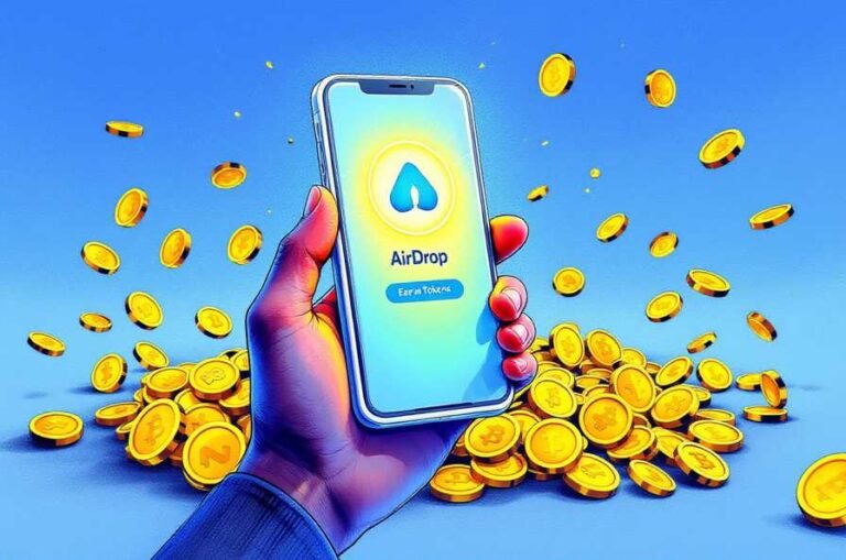 Hoe schakelt u Airdrop in en verdient u gratis tokens?