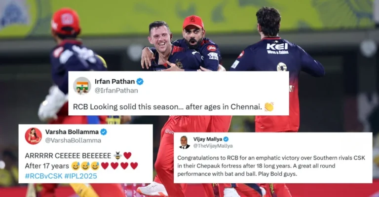 IPL 2025: Fans go wild as RCB humbles CSK to breach fortress Chepauk after 17 years