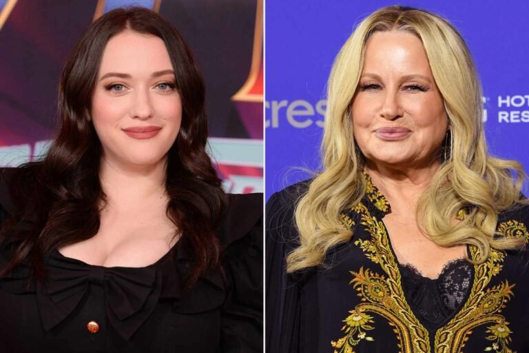 Kat Dennings Jokes Jennifer Coolidge Is ‘Too Busy’ to Talk to Her (Exclusive) Kat Dennings Jokes Jennifer Coolidge Is ‘Too Busy’ to Talk to Her (Exclusive)
