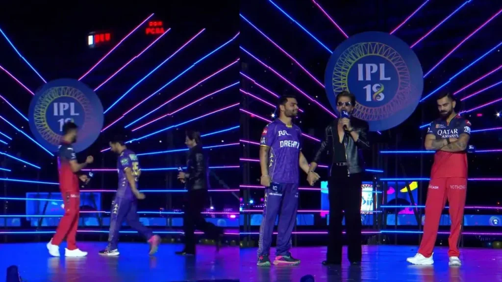 Rinku Singh shockingly denies handshake to Virat Kohli in front of Shah Rukh Khan