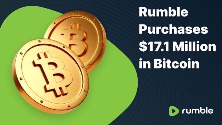 Rumble Acquires .1 Million In Bitcoin As Part Of Treasury Strategy Rumble Acquires .1 Million In Bitcoin As Part Of Treasury Strategy