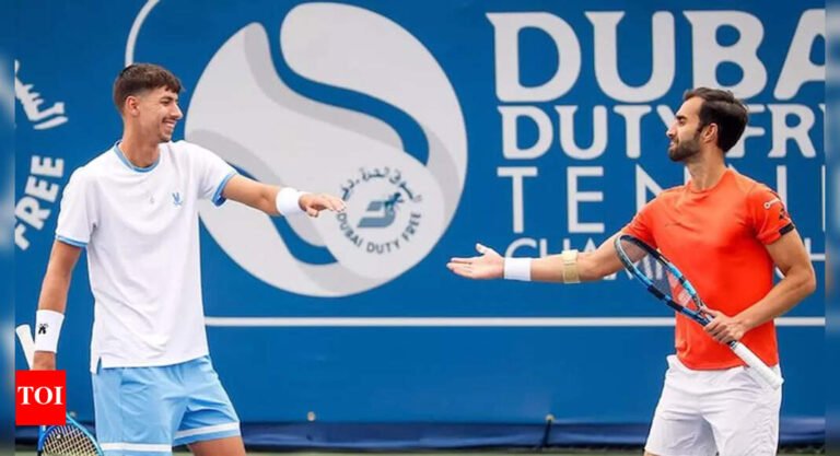 Yuki Bhambri clinches first ATP 500 title, wins men’s doubles trophy with Alexie Popyrin in Dubai | Tennis News