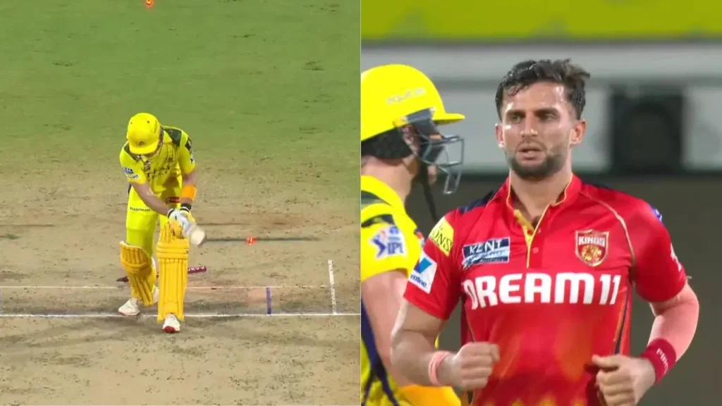 Dewald Brevis plays one of IPL’s ugliest shots, gets castled by Azmatullah Omarzai Dewald Brevis plays one of IPL’s ugliest shots, gets castled by Azmatullah Omarzai