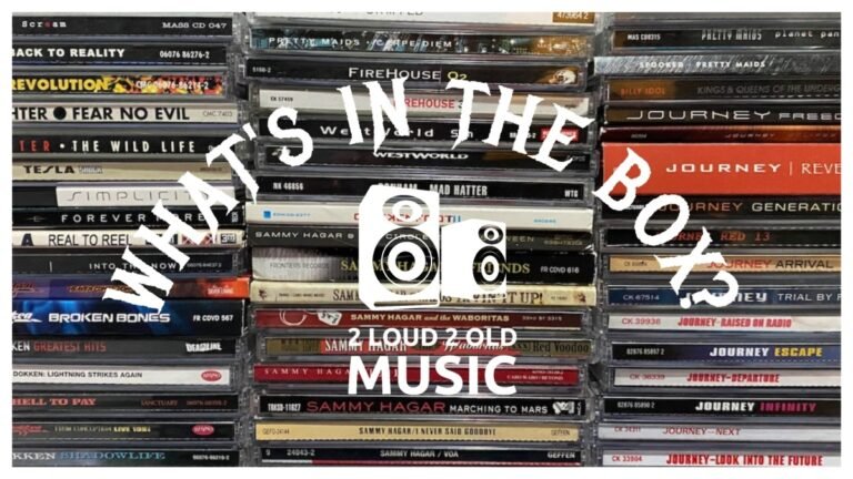 Ep. 52 – What’s In The Box? (55 CDs including Journey, Dokken, Sammy Hagar and more) – 2 Loud 2 Old Music Ep. 52 – What’s In The Box? (55 CDs including Journey, Dokken, Sammy Hagar and more) – 2 Loud 2 Old Music