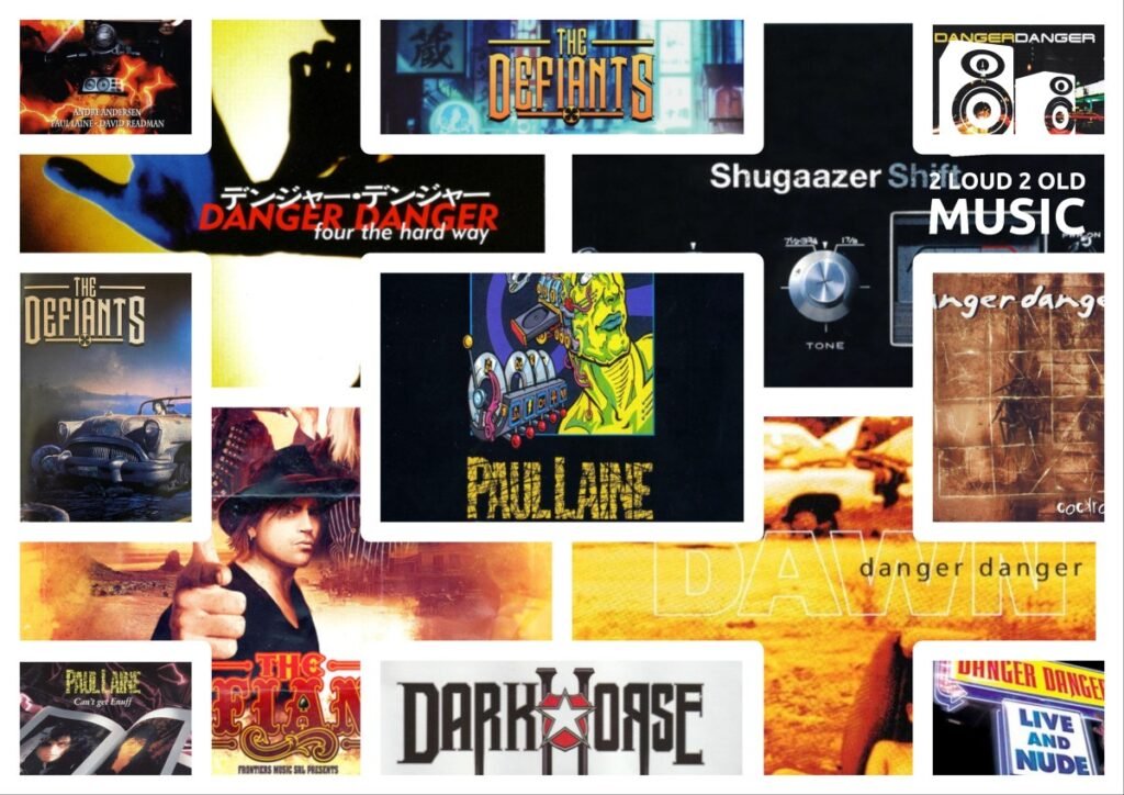 Ep. 53 – Paul Laine (Danger Danger, The Defiants and so much more) – 2 Loud 2 Old Music