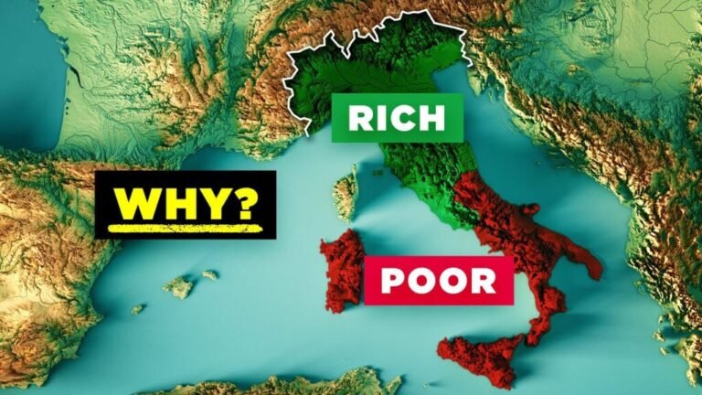 How Italy Became the Most Divided Country in Europe: Understanding the Great Divide Between North & South