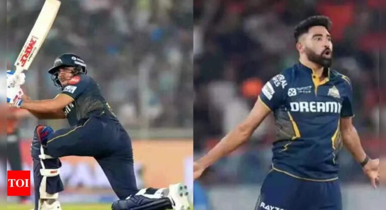 IPL 2025: Class acts Shubman Gill, Mohammed Siraj lead Gujarat Titans’ big win over Sunrisers Hyderabad | Cricket News