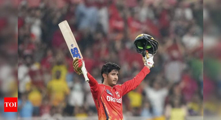 IPL 2025: Priyansh Arya’s stunning century powers Punjab Kings past Chennai Super Kings in high-scoring thriller | Cricket News IPL 2025: Priyansh Arya’s stunning century powers Punjab Kings past Chennai Super Kings in high-scoring thriller | Cricket News
