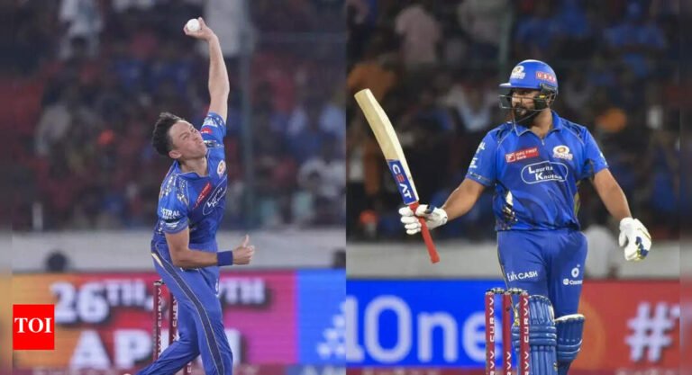 IPL 2025: Trent Boult’s four-fer cripples Hyderabad; Rohit Sharma leads Mumbai to another victory | Cricket News IPL 2025: Trent Boult’s four-fer cripples Hyderabad; Rohit Sharma leads Mumbai to another victory | Cricket News