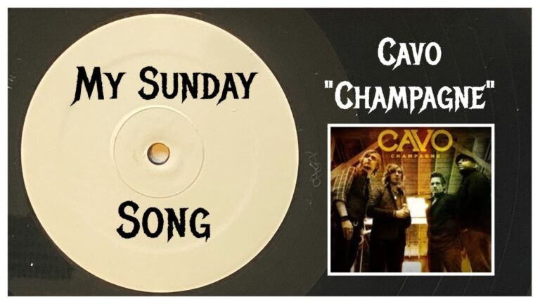 My Sunday Song – “Champagne” by Cavo – 2 Loud 2 Old Music