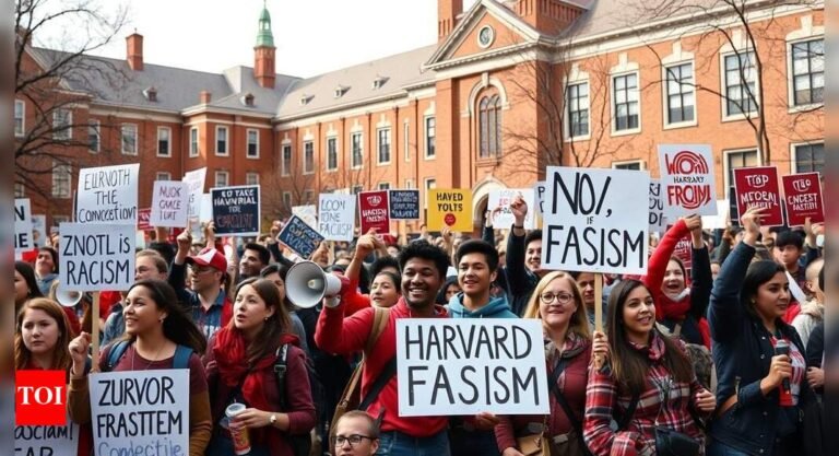 Protesters accuse Harvard of complicity with Trump over pro-Palestine censorship Protesters accuse Harvard of complicity with Trump over pro-Palestine censorship