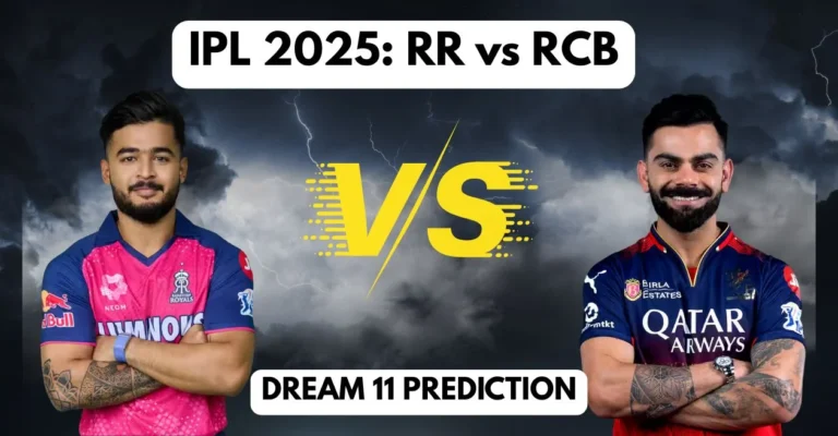 RR vs RCB, IPL 2025: Match Prediction, Dream11 Team, Fantasy Cricket Tips and Pitch Report | Rajasthan Royals vs Royal Challengers Bengaluru RR vs RCB, IPL 2025: Match Prediction, Dream11 Team, Fantasy Cricket Tips and Pitch Report | Rajasthan Royals vs Royal Challengers Bengaluru