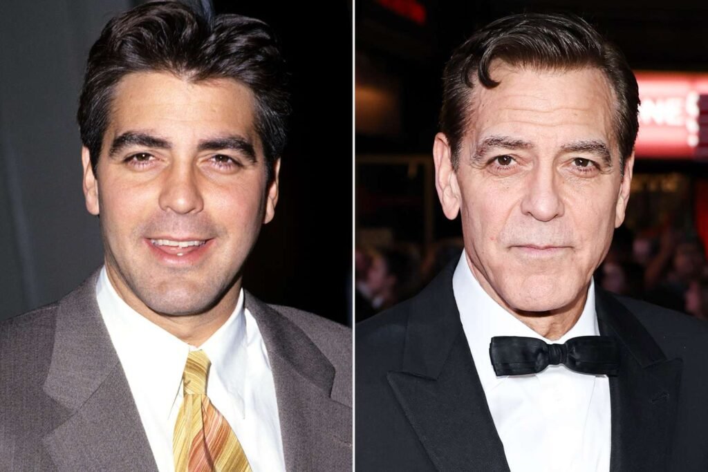 See George Clooney’s Dramatic Hair Transformation for Broadway Debut See George Clooney’s Dramatic Hair Transformation for Broadway Debut