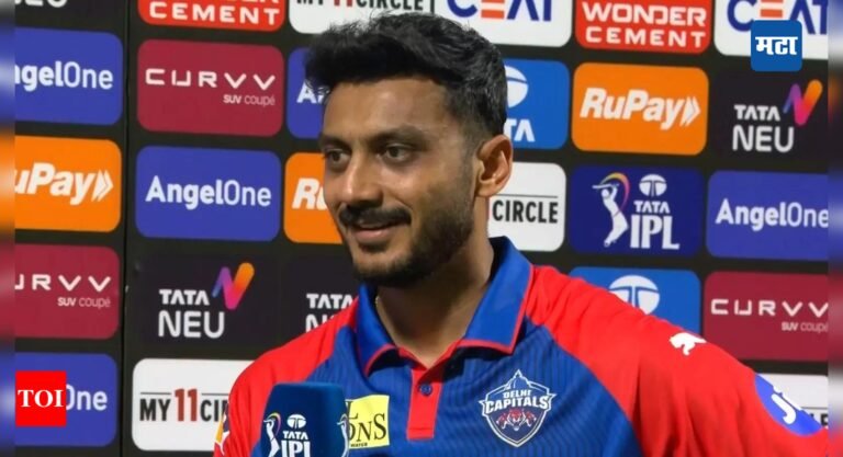 Watch: Axar Patel stumps IPL presenter with witty reply after DC’s loss to MI in IPL 2025 | Cricket News