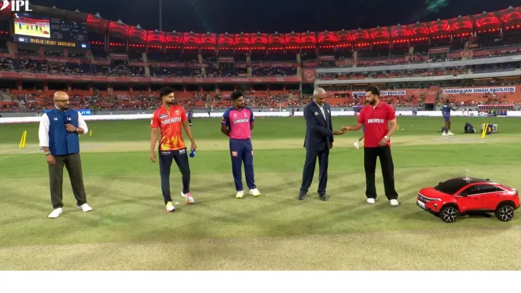 Who are the impact players nominated by PBKS and RR in match 18 of IPL 2025