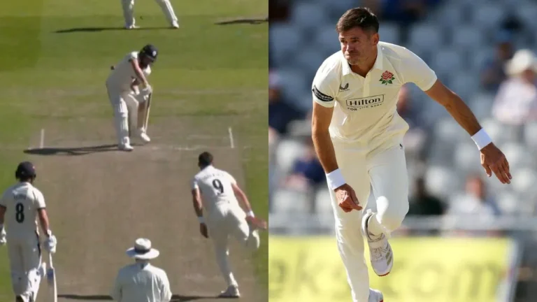 42-year-old James Anderson makes stunning red-ball return by castling Caleb Jewell with jaffa