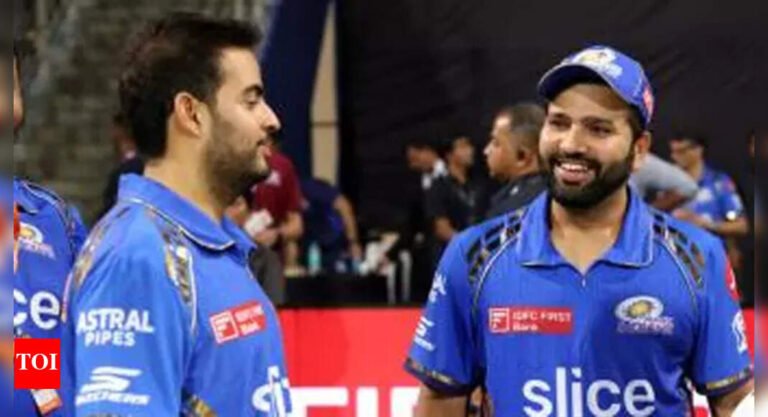 ‘A young boy from Borivali …’: Akash Ambani congratulates Rohit Sharma on Wankhede stand honour | Cricket News