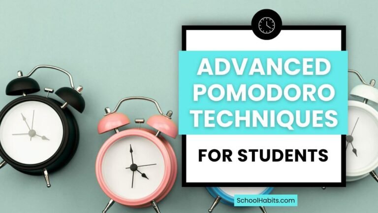 Advanced Pomodoro Techniques for Students: Boost Focus and Study Smarter
