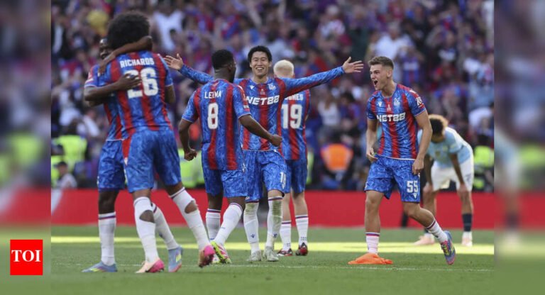 First trophy in 120 years! Crystal Palace create history, stun Manchester City to win maiden FA Cup title | Football News First trophy in 120 years! Crystal Palace create history, stun Manchester City to win maiden FA Cup title | Football News