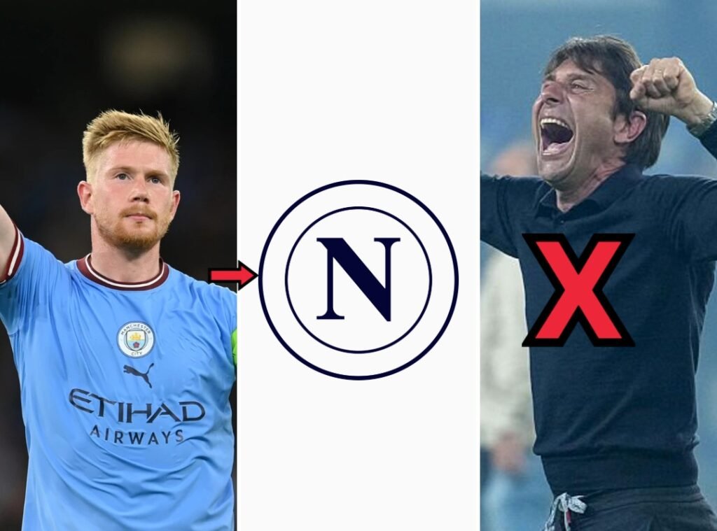 Napoli Dream of De Bruyne but Could Lose Conte After Scudetto Success | Football news at 1000Goals.com: Football Betting, Highlights, and More