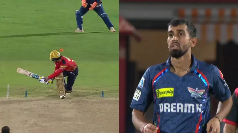 Nehal Wadhera gets bowled around the legs by Prince Yadav’ stunner in PBKS vs LSG clash Nehal Wadhera gets bowled around the legs by Prince Yadav’ stunner in PBKS vs LSG clash