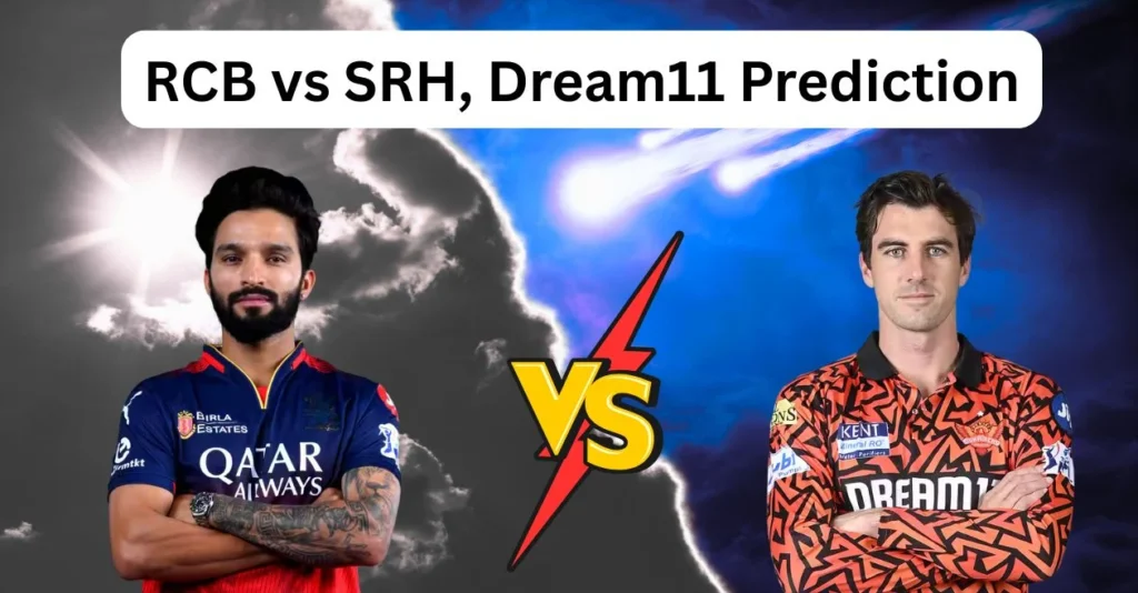 RCB vs SRH, IPL 2025: Match Prediction, Dream 11 Team, Fantasy Tips and Pitch Report | Royal Challengers Bengaluru vs Sunrisers Hyderabad