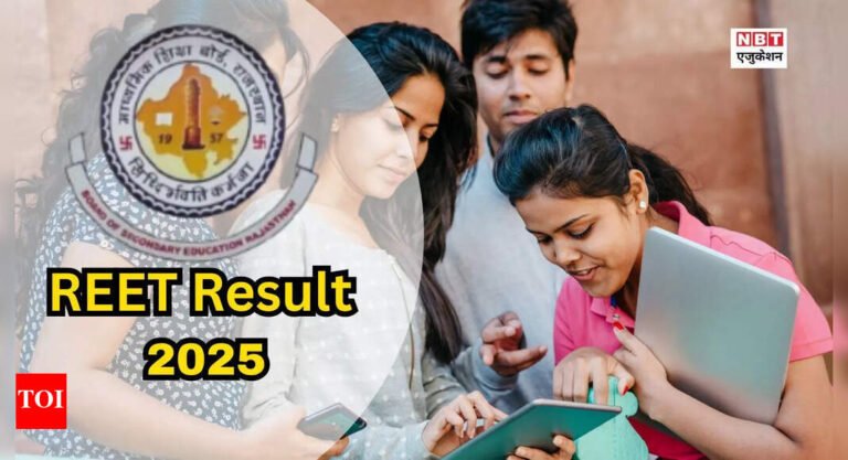 REET result 2025 declared: Check direct link to download scorecards REET result 2025 declared: Check direct link to download scorecards