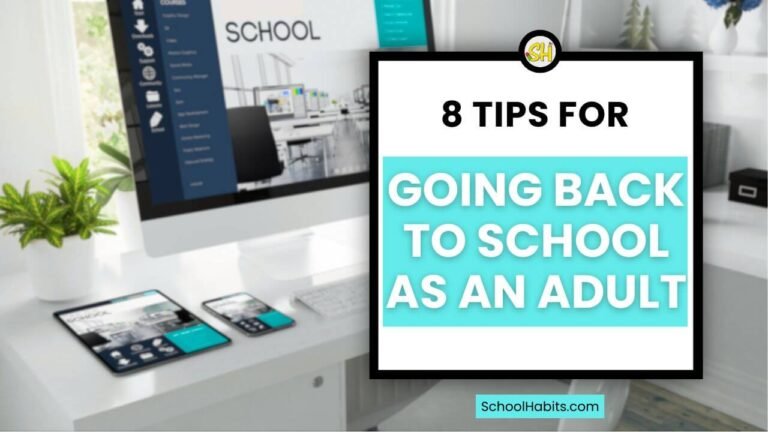8 Tips for Going Back to School As an Adult