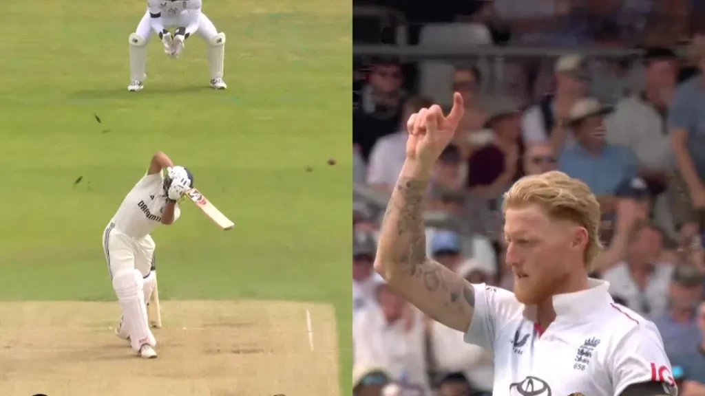 Ben Stokes bamboozles centurion Yashasvi Jaiswal with stunning delivery in 1st Test