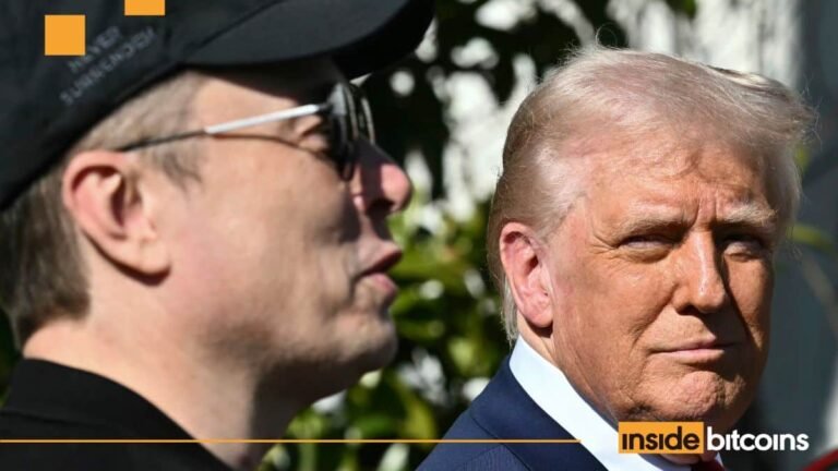 Bitcoin Sinks, Tesla Shares Plunge Amid Elon Musk-Trump Clash