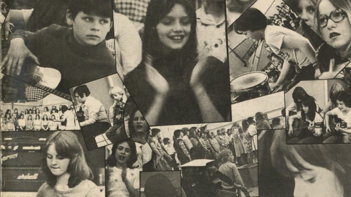 Elementary School Kids Sing David Bowie’s “Space Oddity” & Other Rock Hits: A Cult Classic Recorded in 1976 Elementary School Kids Sing David Bowie’s “Space Oddity” & Other Rock Hits: A Cult Classic Recorded in 1976