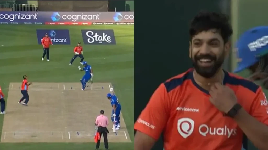 Haris Rauf shows nonsense aggression in MLC 2025, tries to intimidate Tajinder Singh Haris Rauf shows nonsense aggression in MLC 2025, tries to intimidate Tajinder Singh