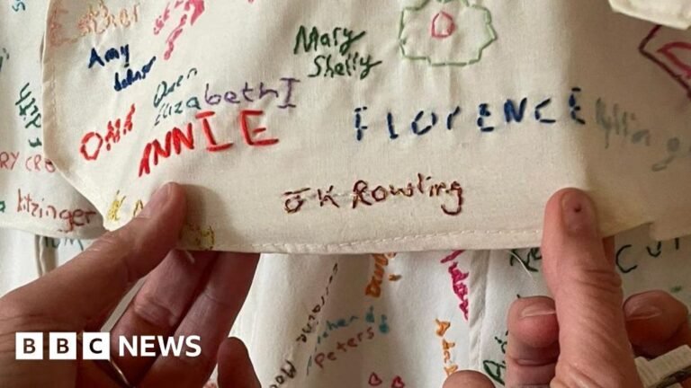 National Trust cover up tampered artwork in Derbyshire featuring JK Rowling