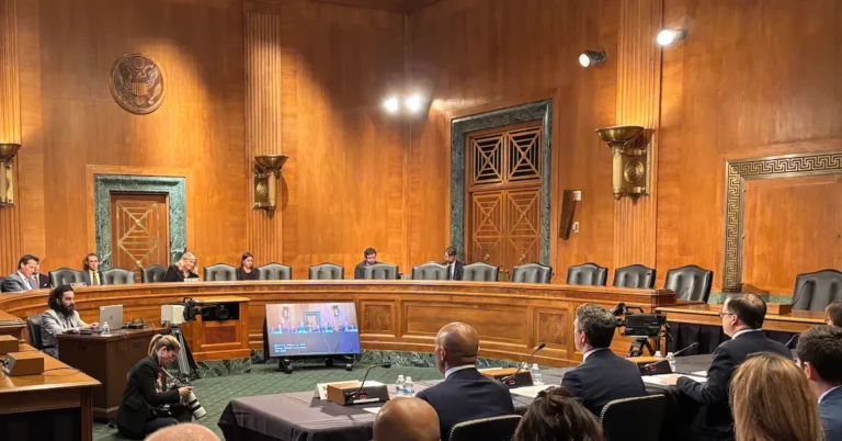 Panelists At Senate Banking Hearing On Crypto Market Structure Call For Regulation ASAP Panelists At Senate Banking Hearing On Crypto Market Structure Call For Regulation ASAP