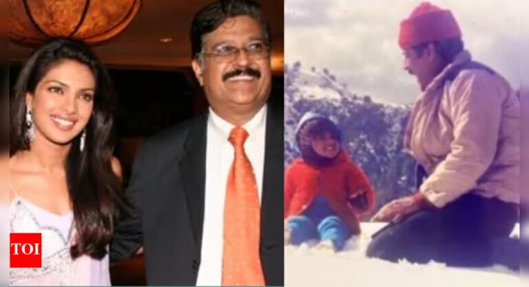 Priyanka Chopra remembers her late father Ashok Chopra; shares sweet throwback PIC: ‘Miss you every day, dad’ | Hindi Movie News Priyanka Chopra remembers her late father Ashok Chopra; shares sweet throwback PIC: ‘Miss you every day, dad’ | Hindi Movie News