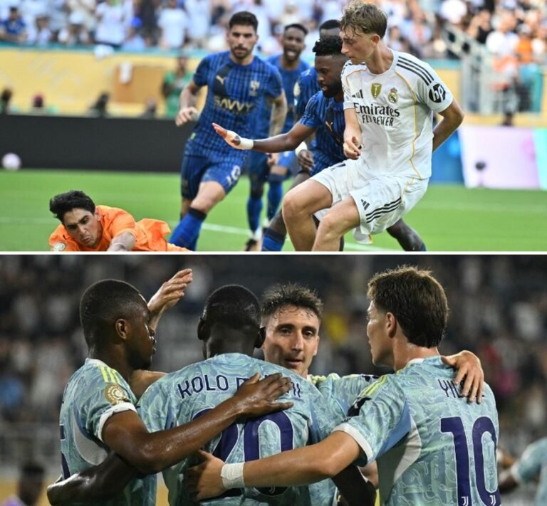 Real Madrid Held, Juventus Win Big in FIFA Club World Cup | Football news at 1000Goals.com: Football Betting, Highlights, and More