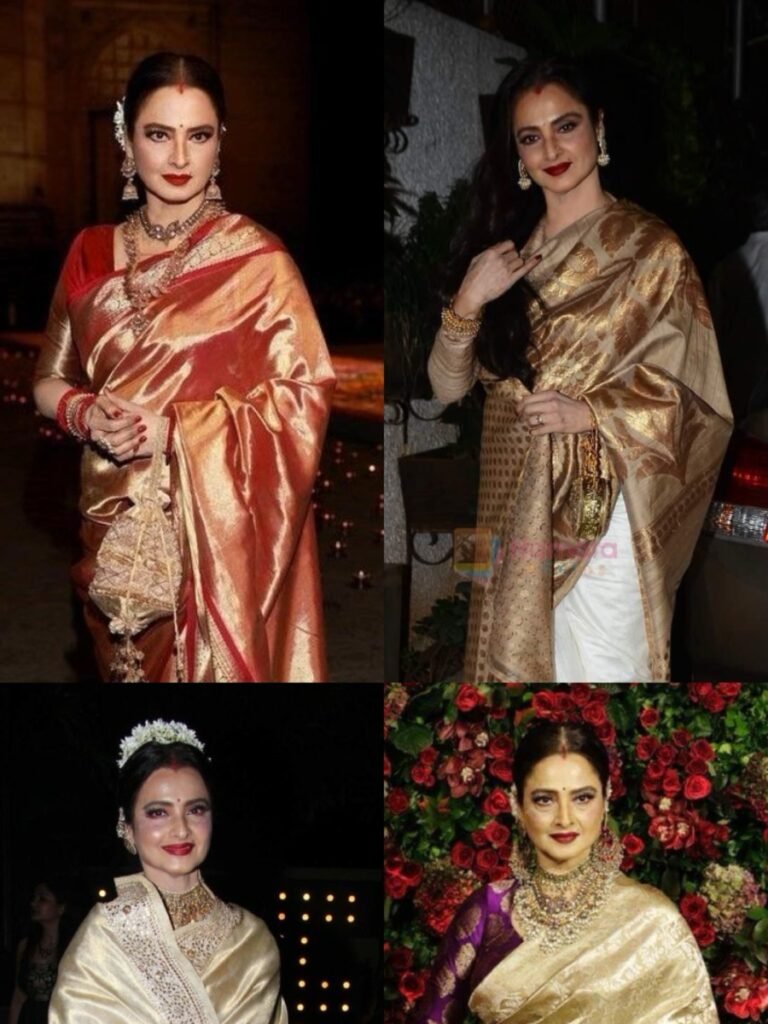 Rekha’s Timeless Affair with Sarees