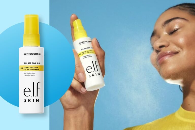 This E.l.f. SPF Setting Spray Is Packed with SPF 45, and It’s Only  at Amazon